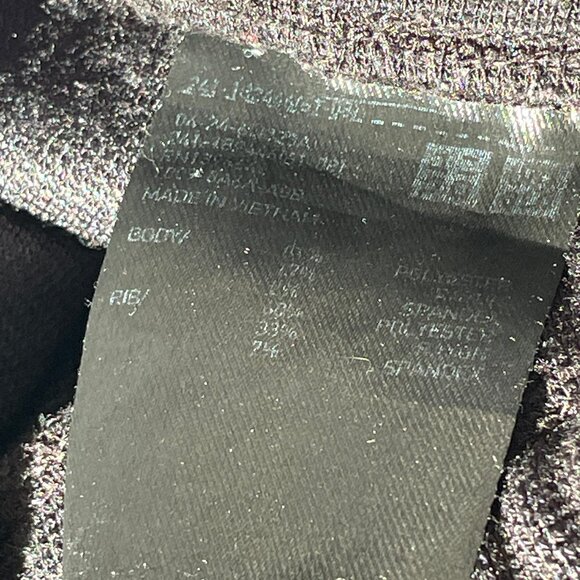 Uniqlo Black Small Ankle Length Knit Dress Pants Elastic Waistband Drawstring - Picture 12 of 12